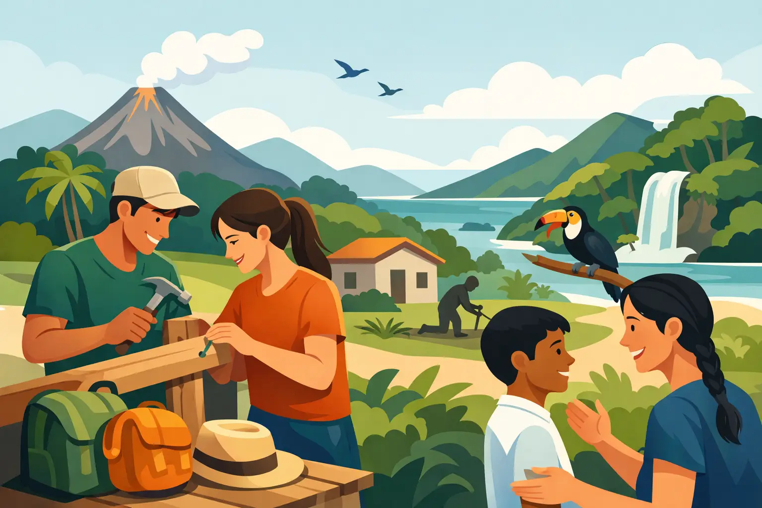 Spanish Service Trips Costa Rica: Serve and Speak